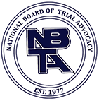 National Board of Trial Advocacy Badge