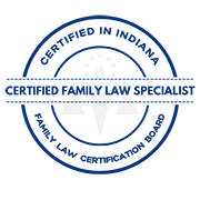 Family Law Certification Badge (Blue)