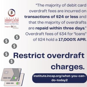 Restrict bank overdraft charges: How you can help.
