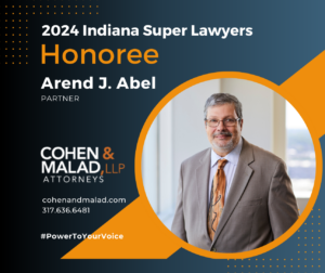 Arend Abel, 2024 Super Lawyers Honoree