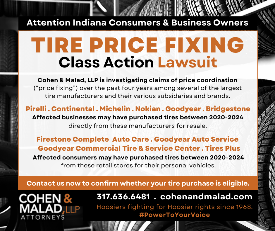 Tire Price Fixing in Indiana