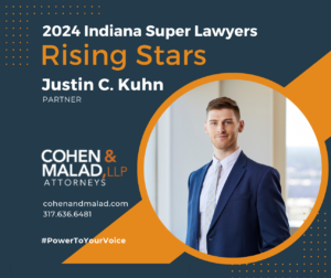 Justin Kuhn, 2024 Super Lawyers Rising Stars Honoree